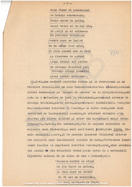 M-1252-5 - Istorie și duh românesc. GEORGE COANDĂ